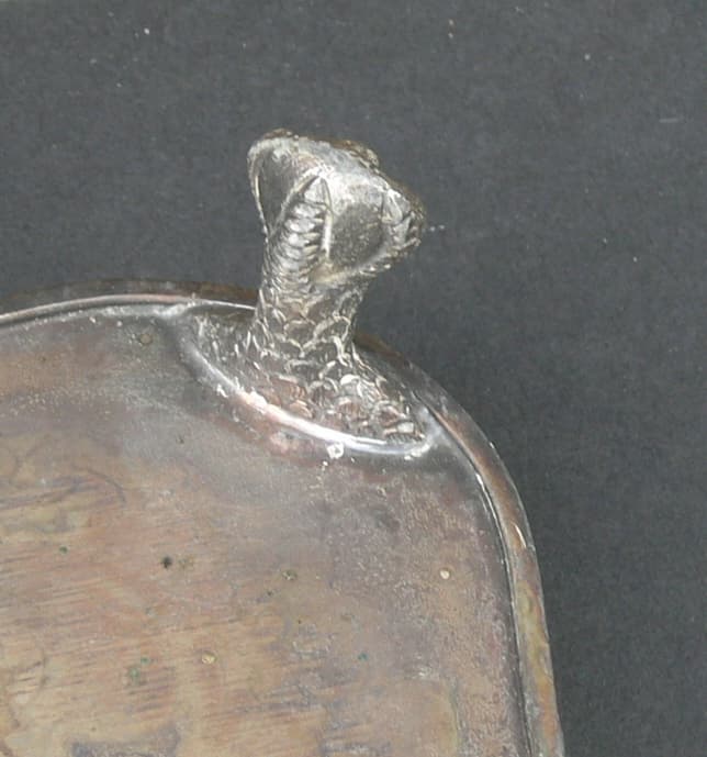 Sheffield Reproduction SILVER Plated On Copper Rococo Tray